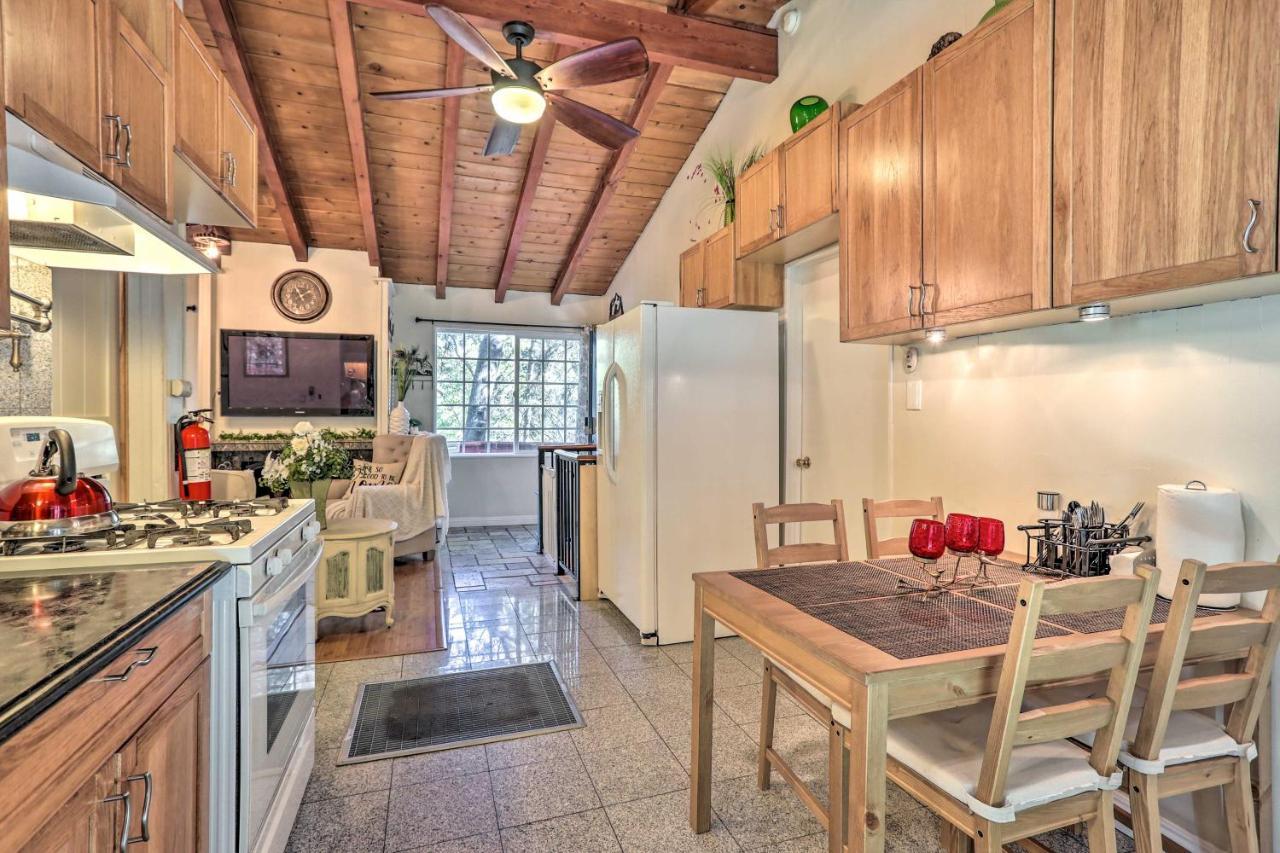 Boho Crestline Cabin, 1 Mile To Lake Gregory! Exterior photo