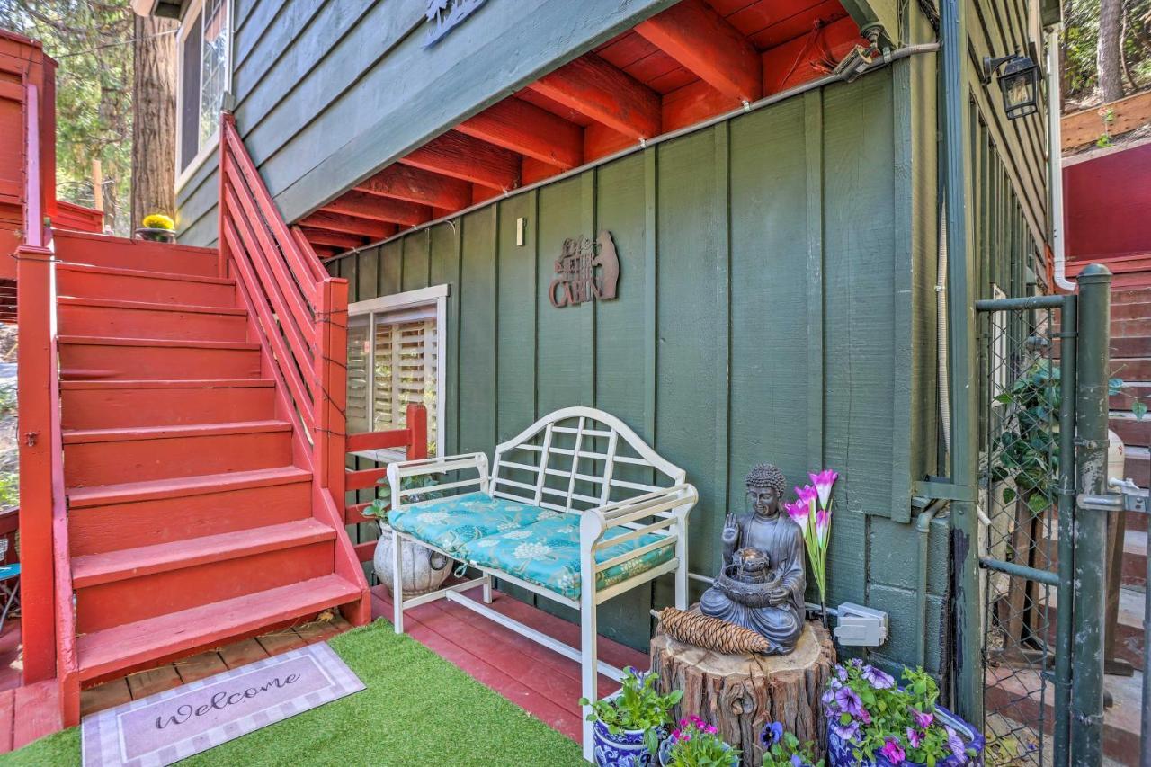 Boho Crestline Cabin, 1 Mile To Lake Gregory! Exterior photo